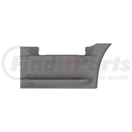 FREIGHTLINER A22-74423-320 - panel reinforcement - right side, thermoplastic olefin, gray, 4 mm thk | fairing - forward, 125, reinforcement, right hand, shield