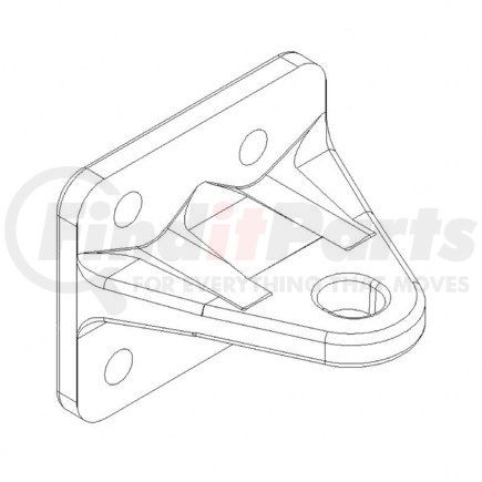 Freightliner A 680 224 11 40 Engine Mount Bracket - Ductile Iron