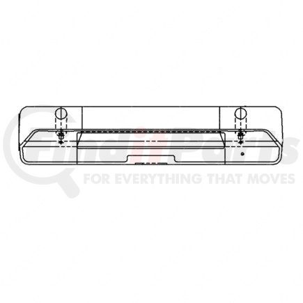 Freightliner A22-38439-000 ARMREST - CE/CV. POLYURET