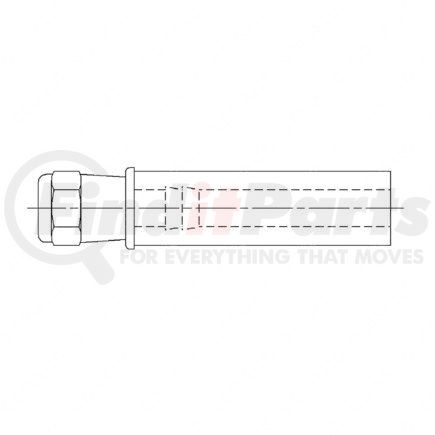 Freightliner A23-12312-006 Power Steering Pressure Line Hose Assembly