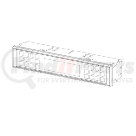 Freightliner A66-01812-003 Information Center Display Assembly - Dim-24 Position, 8 Output