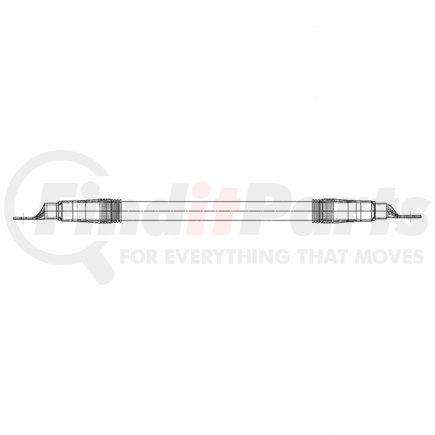 Freightliner A66-04660-070 Multi-Purpose Electrical Cable - Battery To Ground, Negative, 4/0, M8, 3/8, 70 Inch