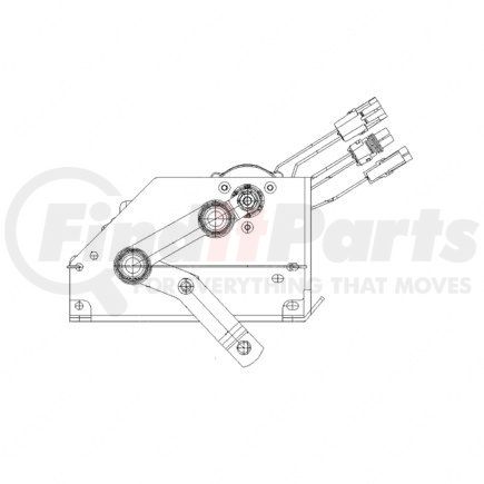 Freightliner A22-45492-001 Windshield Wiper Motor - Electric, FLD, 12 V