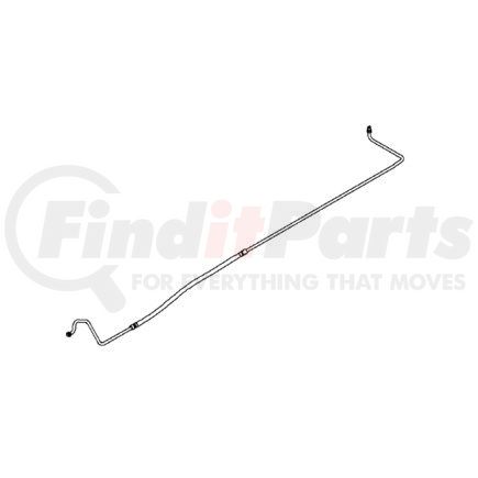 Freightliner A22-46232-002 HVAC Hardline - #10/12, Sleeper Cab, 70 Inch