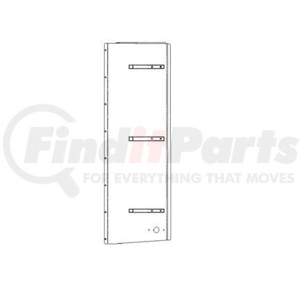 Freightliner A22-53690-005 Truck Cab Extender Fairing - Right Hand