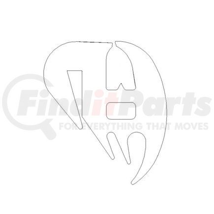 Freightliner A 680 671 00 20 Window Weather Strip