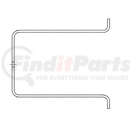 Freightliner A 680 836 10 14 Recirculation Shield Bracket