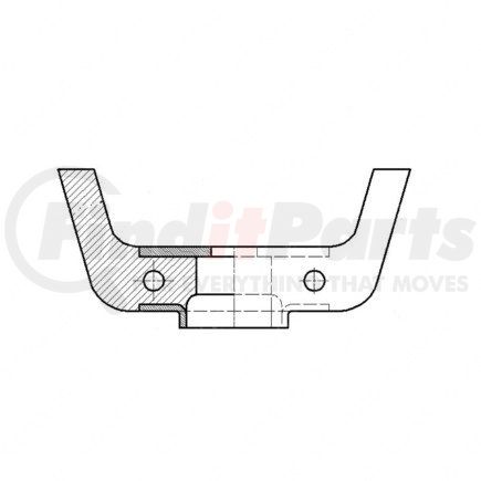 Freightliner A 680 891 00 01 Fuel Tank Insulator