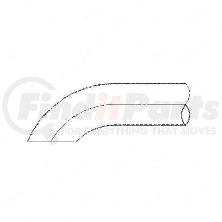 Freightliner E04-12921-040 Exhaust Stack Pipe