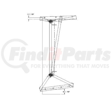 Freightliner A 681 810 22 45 Fender Support