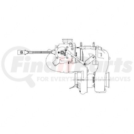 Freightliner A 936 090 93 80 Turbocharger