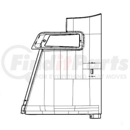 Freightliner A 956 627 09 04 Bumper End