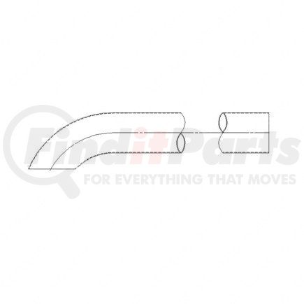 Freightliner E04-13444-062 Exhaust Stack Pipe