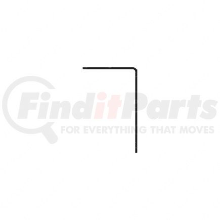 Freightliner TBB 137125 Multi-Purpose Bracket - Steel, Black, 0.1 in. THK