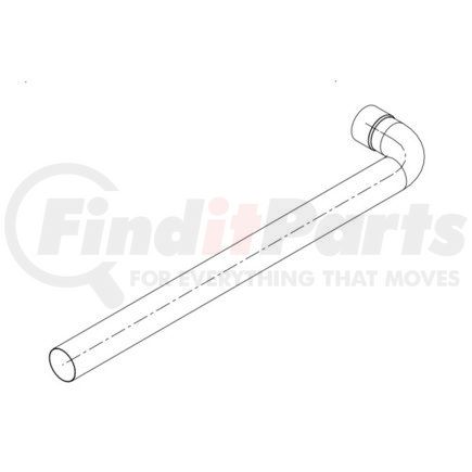 Freightliner TBB 42001276 Exhaust Tail Pipe