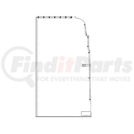 Freightliner W18-00002-044 CURT SLPR LH XT