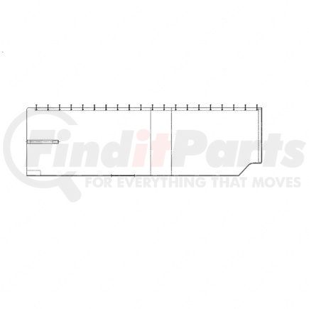 Freightliner W18-00003-026 Privacy Curtain