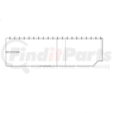 Freightliner W18-00003-028 Privacy Curtain