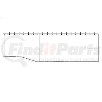 Freightliner W18-00003-029 Privacy Curtain