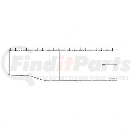 Freightliner W18-00003-033 Privacy Curtain