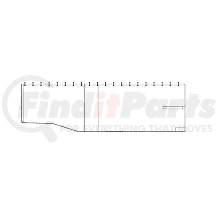 Freightliner W18-00003-035 Privacy Curtain