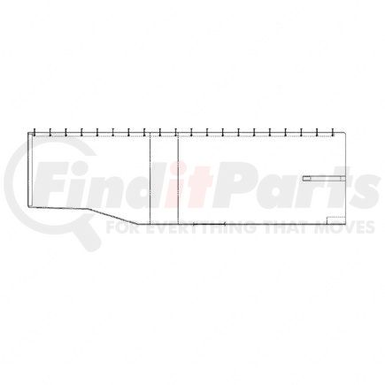 Freightliner W18-00003-037 Privacy Curtain