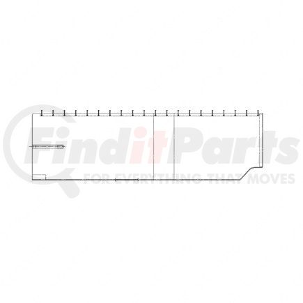 Freightliner W18-00003-036 Privacy Curtain