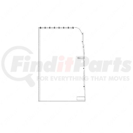 Freightliner W18-00093-009 Privacy Curtain