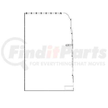 Freightliner W18-00093-018 Privacy Curtain