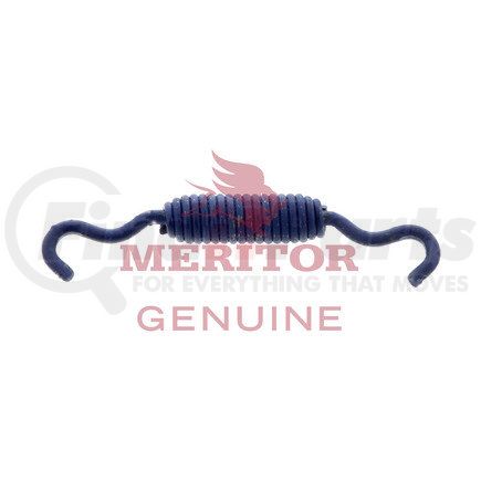 Meritor 225801016E Drum Brake Shoe Return Spring - Brake Model Cqn419 Cam Brake Coil Count 15 Hook Size 1.40 In. Length 5.50 In.