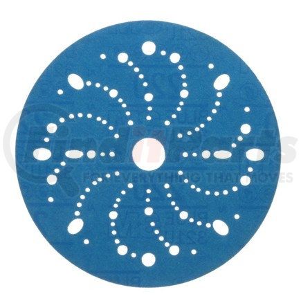 3M 36177 Hookit™ Blue Abrasive Disc 321U Multi-hole, 6 in, 220, 50 discs per carton, 4 cartons per case