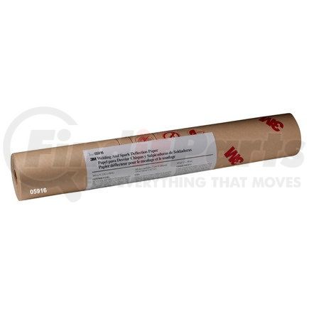 3M 05916 Welding and Spark Deflection Paper, 24 in x 150 ft, 2 per case