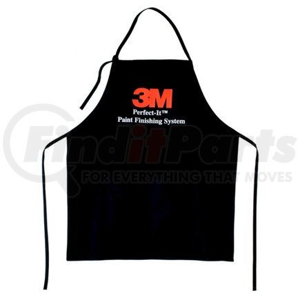 3M 06059 Perfect-It Paint Finishing Apron - Black, with (2) Front Pouch Pockets