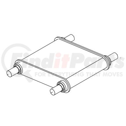 Hendrickson 64785-007B Frame Stiffener - Box Assembly, Rear