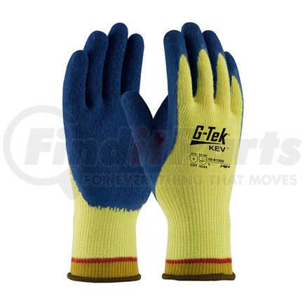 G-Tek 09-K1300/L KEV™ Work Gloves - Large, Yellow - (Pair)