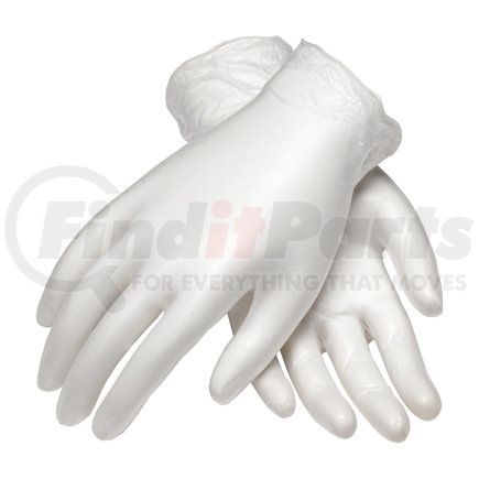 Cleanteam 100-2824/S Disposable Gloves - Small, Clear - (Pair)