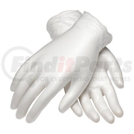 Cleanteam 100-2824/L Disposable Gloves - Large, Clear - (Pair)