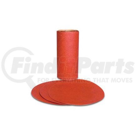 3M 1608 Red Abrasive PSA Disc 5 in P120 A Weight 100 discs per roll