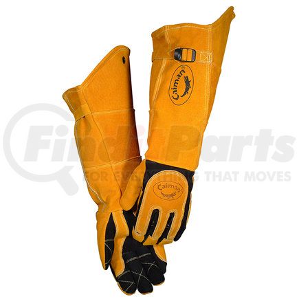 Caiman 1878-6 Welding Gloves - XL, Gold