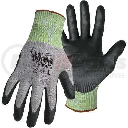 Boss 1PU7001M Blade Defender™ Work Gloves - Medium, Gray - (Pair)