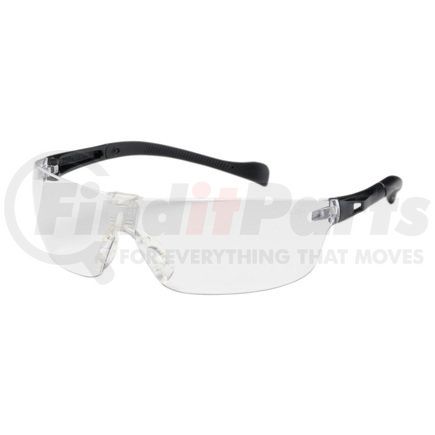 Bouton Optical 250-MT-10071 Monteray II™ Safety Glasses - Oversize-small, Black - (Pair)