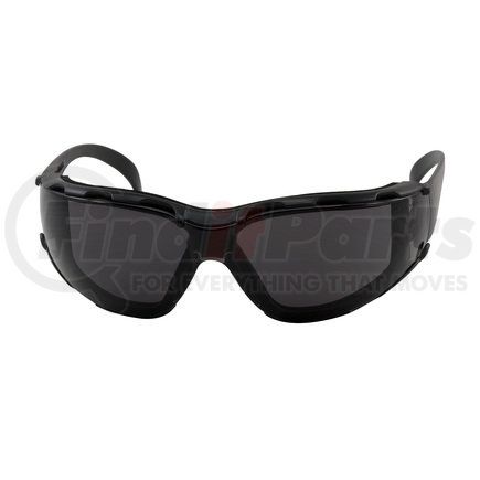 Bouton Optical 250-01-F021 Zenon Z12™ Foam Safety Glasses - Oversize-small, Black - (Pair)