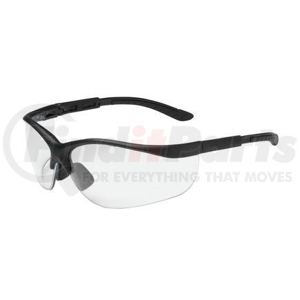Bouton Optical 250-21-0400 Hi-Voltage AC™ Safety Glasses - Oversize-small, Black - (Pair)