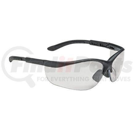 Bouton Optical 250-21-0420 Hi-Voltage AC™ Safety Glasses - Oversize-small, Black - (Pair)