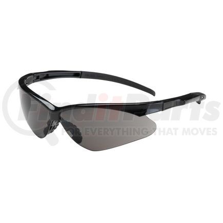 Bouton Optical 250-28-0021 Adversary™ Safety Glasses - Oversize-small, Black - (Pair)