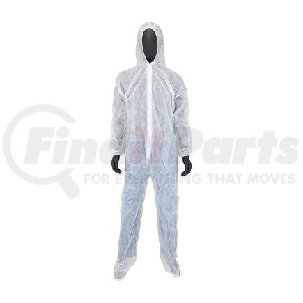 West Chester 3509/XL Coveralls - XL, White - (Case/25)