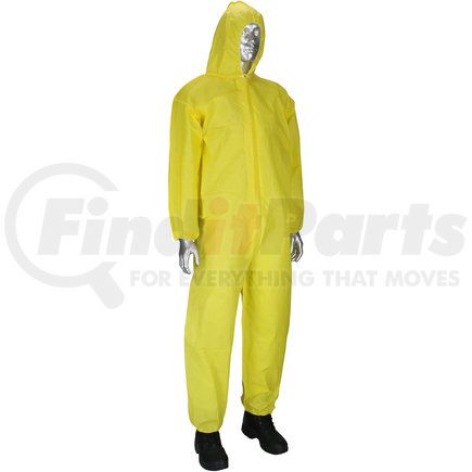 West Chester 3678B/L Posi-Wear® UB Plus™ Coveralls - Large, Yellow - (Case/25 each)