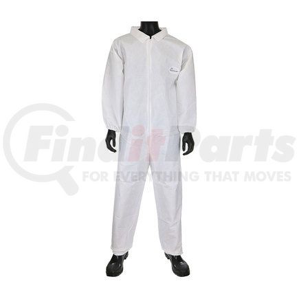 West Chester 3702/XXXXXL Posi-Wear® UB™ Coveralls - 5XL, White - (Case/25 each)
