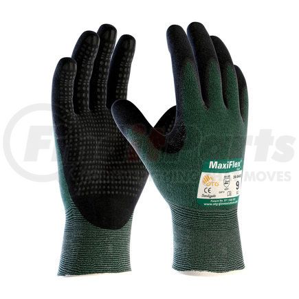 ATG 34-8443/M MaxiFlex® Cut™ Work Gloves - Medium, Green - (Pair)