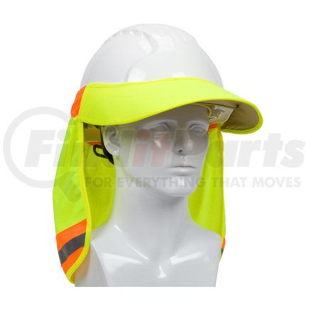 Ez-Cool 396-800-YEL Helmet Visor Tear-Off - Oversize-Small, Hi-Vis Yellow